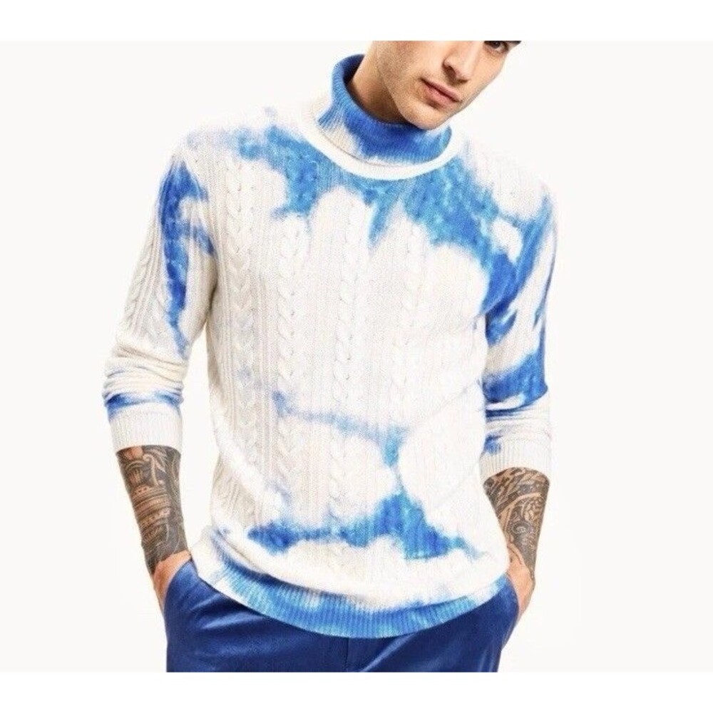 I.N.C International Concepts Men’s Wool and Cashmere Turtleneck Sweater Size: L